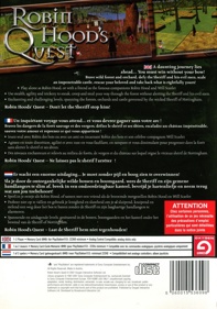 Robin Hood's Quest - Box - Back (Europe) - 800x1140