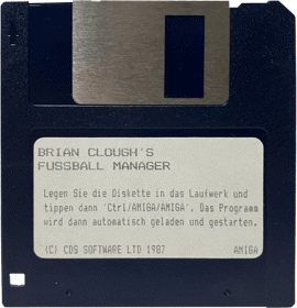 Brian Clough's Football Fortunes - Disc (Germany) - 919x953