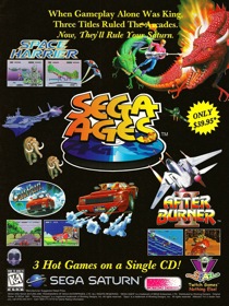 Sega Ages - Advertisement Flyer - Front (North America) - 1600x2133