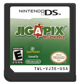 Jig-a-Pix Wild World - Cart - Front (North America) - 571x600