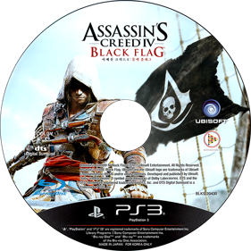 Assassin's Creed IV: Black Flag - Disc (Korea) - 684x684