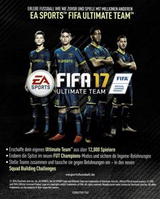 FIFA 17 - Advertisement Flyer - Front (Germany) - 643x800
