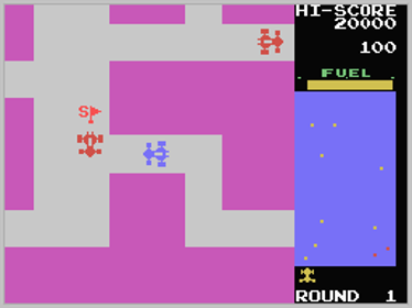 Rally X (Opcode Games) - Screenshot - Gameplay (World) - 256x192