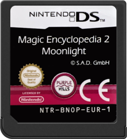Magic Encyclopedia II: Moonlight - Cart - Front (Europe) - 517x564