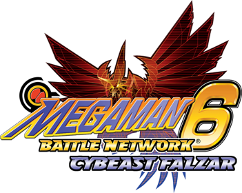 Megaman Battle Network 6: Cybeast Falzar - Clear Logo (North America) - 512x409