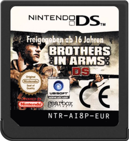 Brothers in Arms DS - Cart - Front (Europe) - 517x564