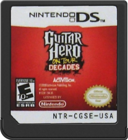 Guitar Hero: On Tour: Decades - Cart - Front (North America) - 517x564