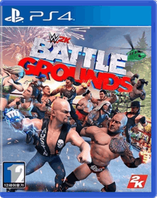 WWE 2K Battlegrounds - Box - Front - Reconstructed (Korea) - 1000x1264