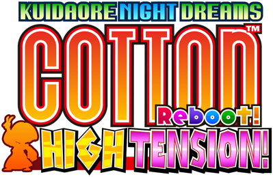 Cotton Reboot! High Tension! - Clear Logo (Japan) - 1000x649
