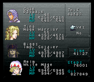 Final Fantasy VI: The Eternal Crystals - Screenshot - Gameplay (World) - 256x224