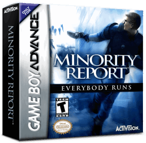 Minority Report: Everybody Runs - Box - 3D (North America) - 1016x998