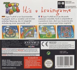 Super Fruit Fall - Box - Back (Europe) - 667x602