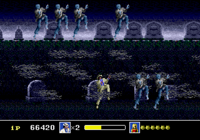 Michael Jackson's Moonwalker - Screenshot - Gameplay (World) - 640x448