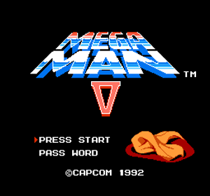 Mega Man 5 - Screenshot - Game Title (World) - 256x239