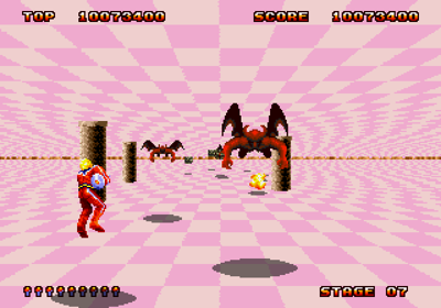 Space Harrier II - Screenshot - Gameplay (World) - 640x448