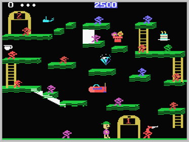 Bounty Bob Strikes Back! - Screenshot - Gameplay (World) - 256x192