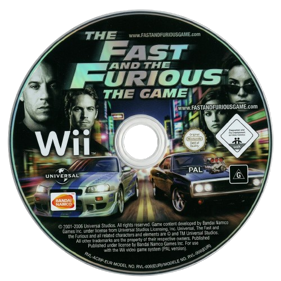 Cruis'n - Fanart - Disc (Europe) - 500x500