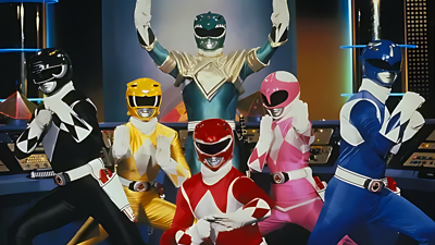 Mighty Morphin Power Rangers - Fanart - Background (North America) - 1600x900