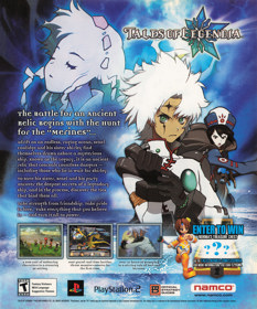 Tales of Legendia - Advertisement Flyer - Front (United States) - 1832x2200
