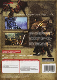 Castlevania: Lords of Shadow: Ultimate Edition - Box - Back (Germany) - 1066x1500