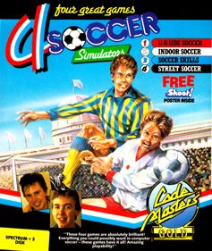 4 Soccer Simulators - Box - Front (United Kingdom) - 1603x1900