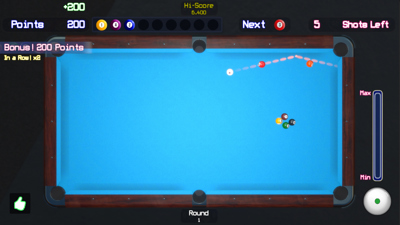 8 & 9 Ball Pocket - Screenshot - Gameplay (World) - 1280x720
