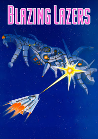Blazing Lazers - Fanart - Box - Front (North America) - 1800x2550
