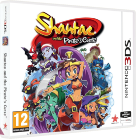 Shantae and the Pirate's Curse - Box - 3D (Europe) - 841x856