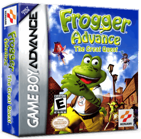 Frogger Advance: The Great Quest - Box - 3D (North America) - 1016x998