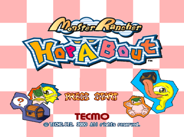 Monster Rancher Hop-A-Bout - Screenshot - Game Title (North America) - 640x480