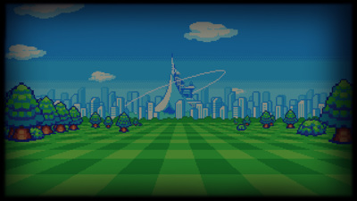 Dimension Tripper Neptune: TOP NEP - Fanart - Background (World) - 1920x1080