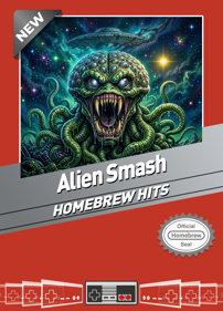 Alien Smash - Fanart - Box - Front (World) - 640x889