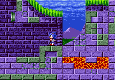 Sonic 1 : South Island Expedition (formerly Sonic 1 Definitive) - Screenshot - Gameplay (World) - 320x224