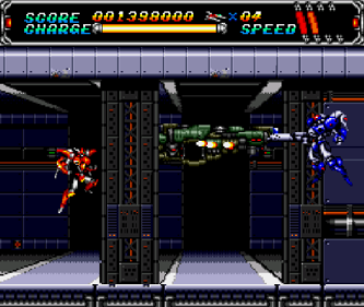 Android Assault: The Revenge of Bari-Arm - Screenshot - Gameplay (World) - 512x432