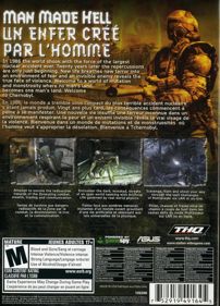 S.T.A.L.K.E.R.: Shadow of Chernobyl - Box - Back (Canada) - 576x800