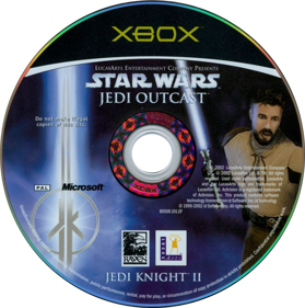 Star Wars: Jedi Knight II: Jedi Outcast - Disc (Europe) - 759x764