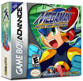 Mega Man: Battle Chip Challenge - Box - 3D (North America) - 1016x998
