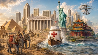 Civilization II - Fanart - Background (World) - 1920x1080