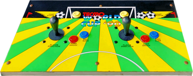 Tecmo World Cup '90 - Arcade - Control Panel (United States) - 1200x473