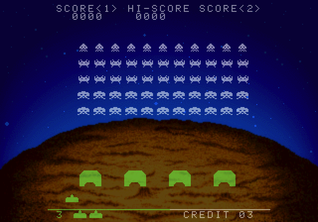 Illustration of Space Invaders