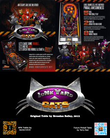 Junkyard Cats - Advertisement Flyer - Back (World) - 2400x3000