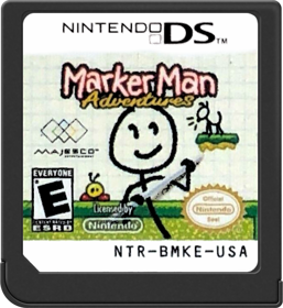 Marker Man Adventures - Cart - Front (North America) - 517x564