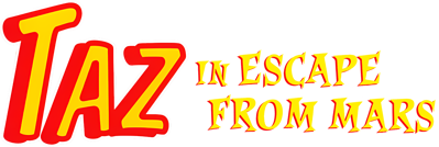 Taz in Escape from Mars - Clear Logo (World) - 1200x403