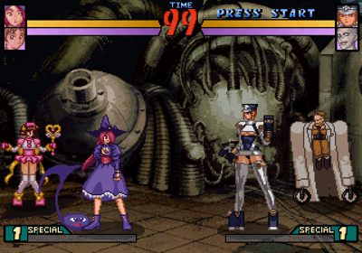 Groove on Fight: Gouketsuji Ichizoku 3 - Screenshot - Gameplay (Japan) - 640x448