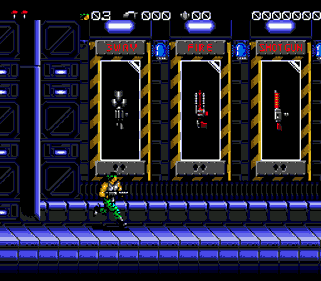 Midnight Resistance - Screenshot - Gameplay (North America) - 256x224