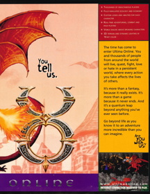 Ultima Online - Advertisement Flyer - Front (United Kingdom) - 2313x3000