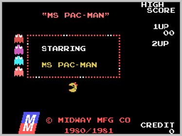 Pac-Man Collection - Screenshot - Game Title (World) - 256x192