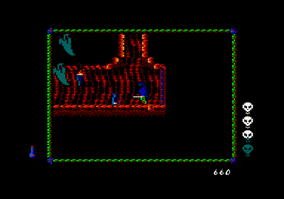 Death Stalker - Screenshot - Gameplay (Europe) - 384x270