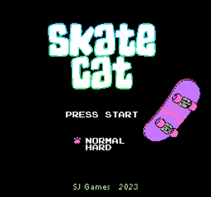 Skate Cat - Screenshot - Game Title (World) - 256x240