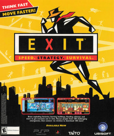 Exit - Advertisement Flyer - Front (United States) - 1835x2200